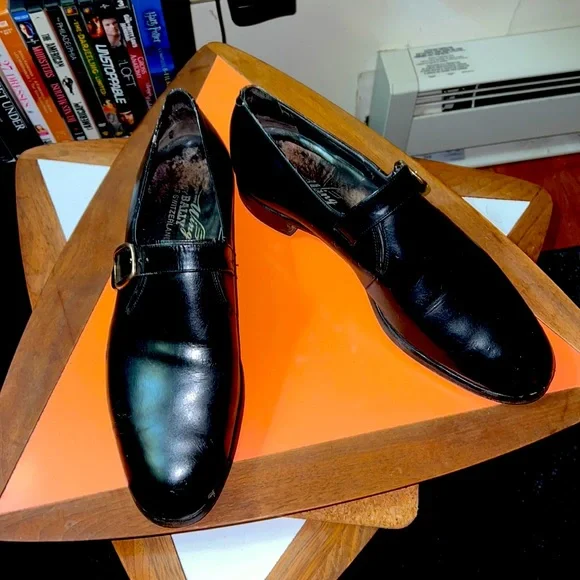 Bally | Shoes | Bally Mens Vintage Dress Shoes Sz B Made In  display picture 2